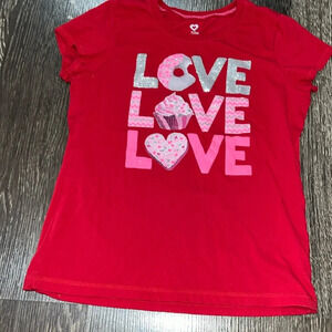 Girls size XL ‘Love’ T-shirt